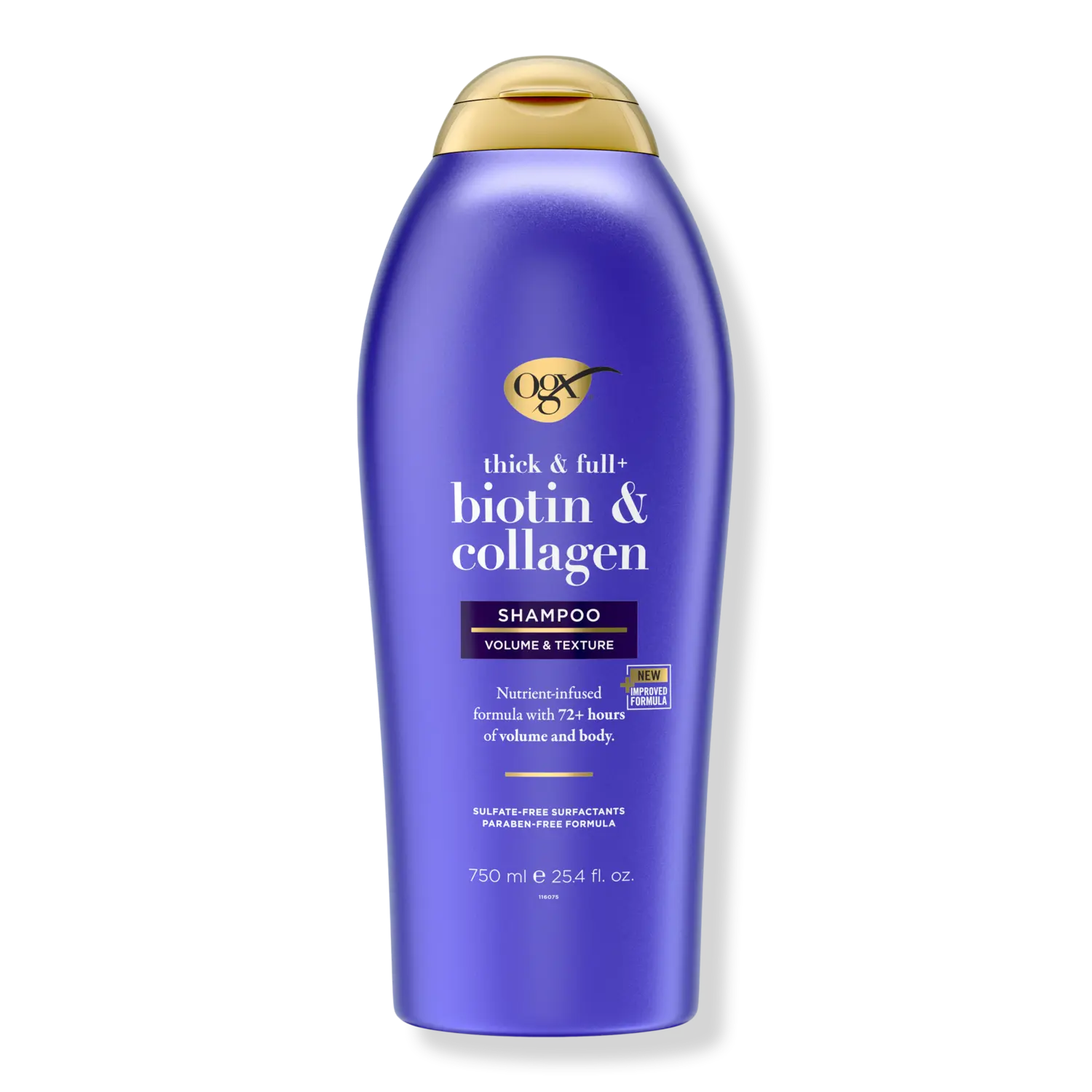 Шампунь Thick & Full + с биотином и коллагеном OGX, 25.4 oz
Шампунь Thick & Full + с биотином и коллагеном OGX, 25.4 oz