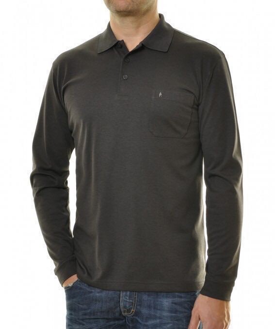 Поло Ragman Langarm, антрацит
Поло Ragman Langarm, антрацит