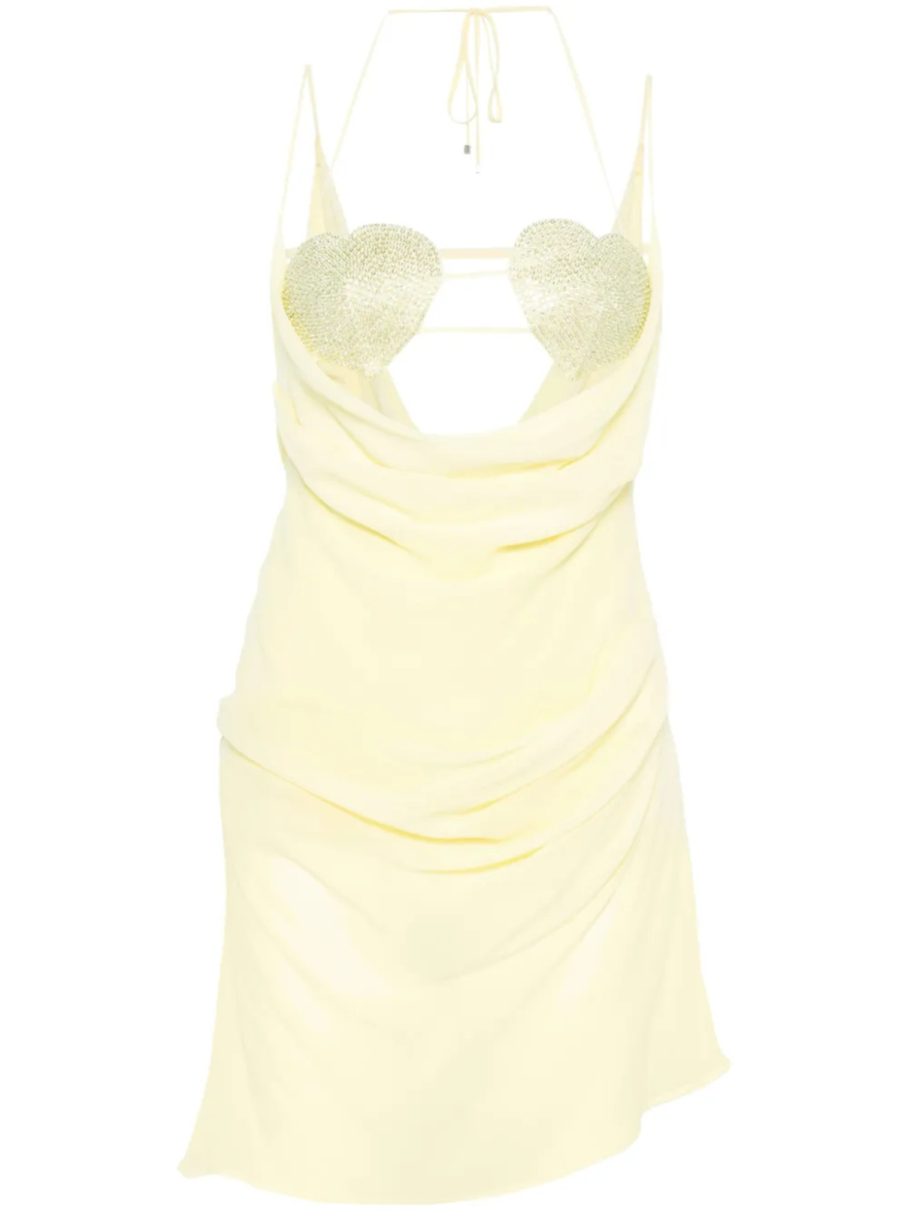 Blumarine платье мини с вшитым бюстгальтером, желтый
Blumarine платье мини с вшитым бюстгальтером, желтый