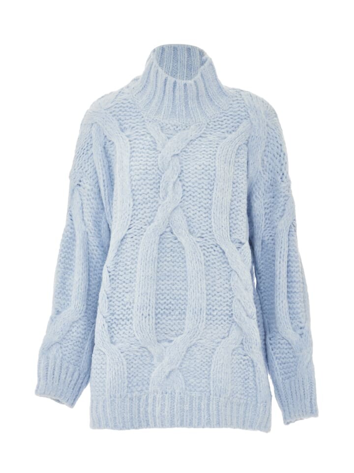 Пуловер ebeeza Strick, голубой
Пуловер ebeeza Strick, голубой