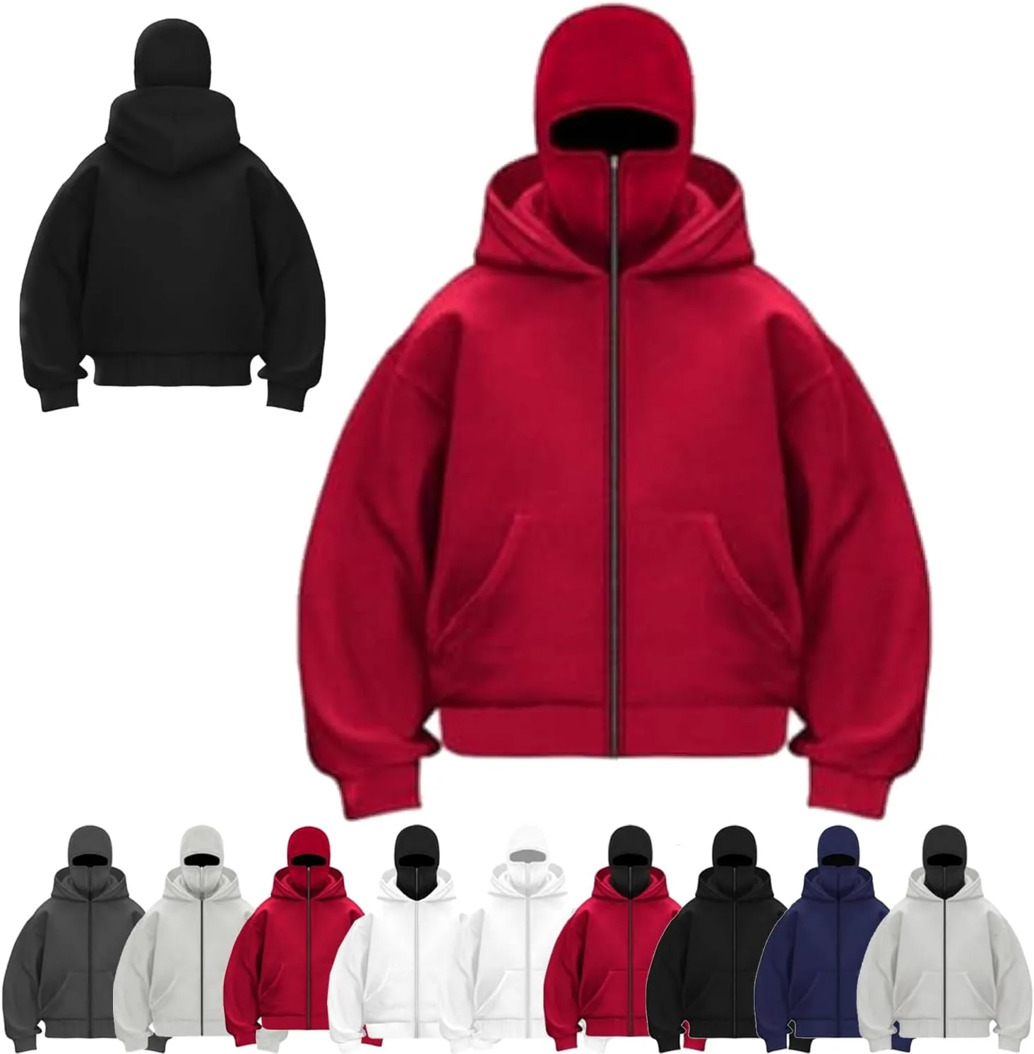 Shiestyzip худи, мужская балаклава с двойным капюшоном, ветрозащитная
Shiestyzip худи, мужская балаклава с двойным капюшоном, ветрозащитная