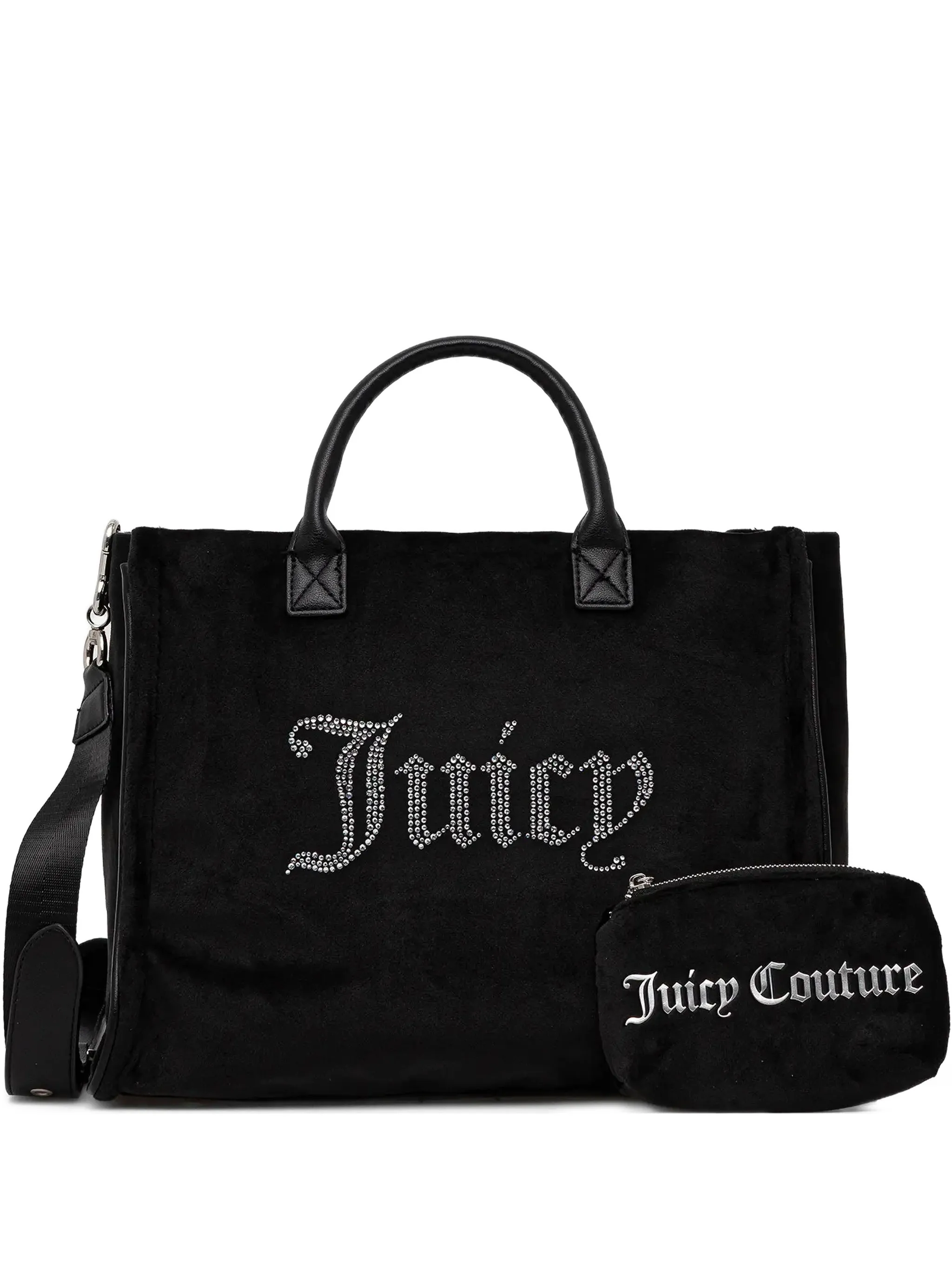 Сумка-тоут с логотипом Juicy Couture, черный
Сумка-тоут с логотипом Juicy Couture, черный
