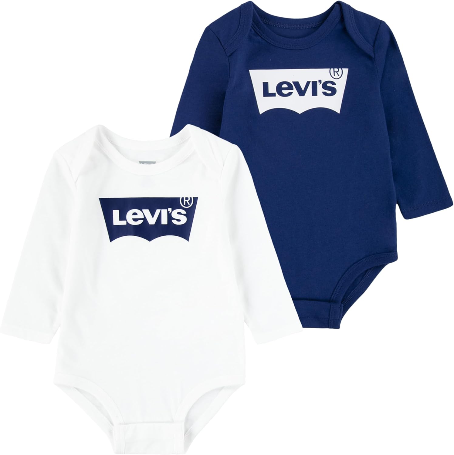 Комплект из 2 детских боди Levi's Unisex, Estate Blue/White
Комплект из 2 детских боди Levi's Unisex, Estate Blue/White