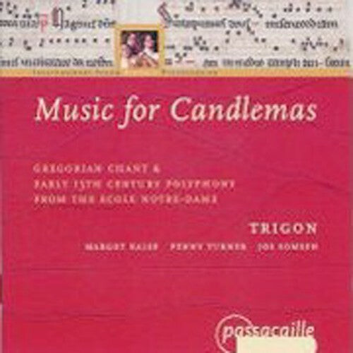 CD диск Trigon / Klose / Somsen / Turner: Music for Candlemas: Gregorian Chants & Polyphony
CD диск Trigon / Klose / Somsen / Turner: Music for Candlemas: Gregorian Chants & Polyphony