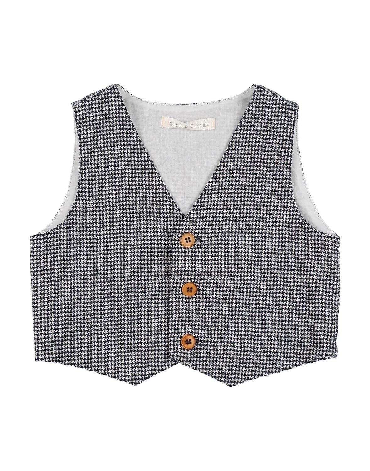 Жилет для ребенка Zhoe & Tobiah, черный
Жилет для ребенка Zhoe & Tobiah, черный