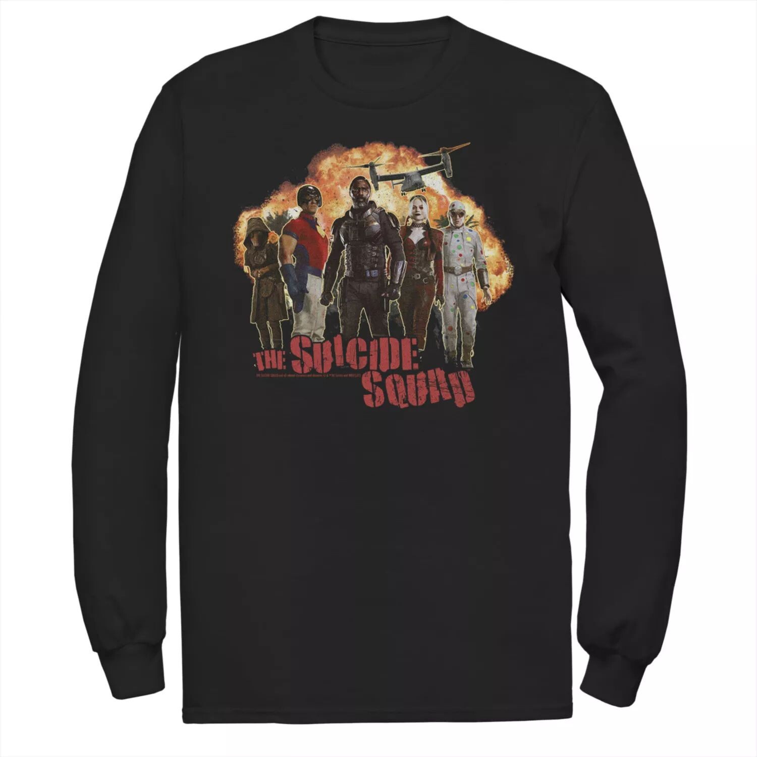 Мужская футболка с портретом взрыва группы «Отряд самоубийц» Licensed Character
Мужская футболка с портретом взрыва группы «Отряд самоубийц» Licensed Character