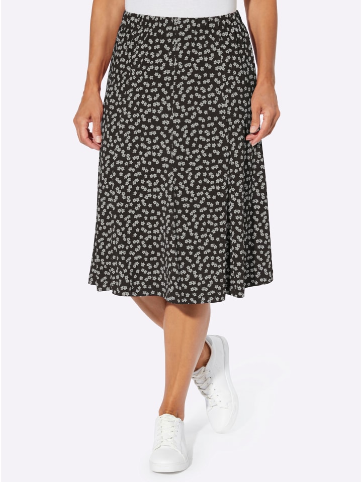 Юбка из джерси с черно-белым принтом WITT WEIDEN
Юбка из джерси с черно-белым принтом WITT WEIDEN