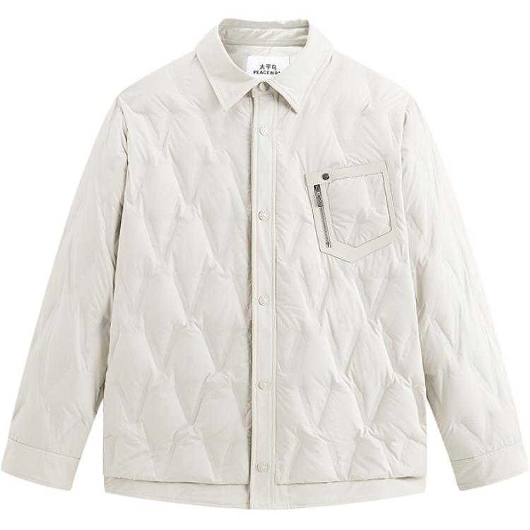 PEACEBIRD MEN Куртка мужская Ecru 1 Lapel Moderate Others
PEACEBIRD MEN Куртка мужская Ecru 1 Lapel Moderate Others