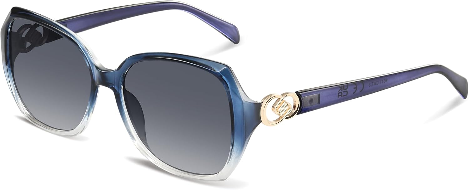 Солнцезащитные очки в стиле ретро квадратной формы для женщин, женские солнцезащитные очки с защитой от УФ-излучения, легкие солнцезащитные очки Foliful, A05-gradient Blue/Grey
Солнцезащитные очки в стиле ретро квадратной формы для женщин, женские солнцезащитные очки с защитой от УФ-излучения, легкие солнцезащитные очки Foliful, A05-gradient Blue/Grey