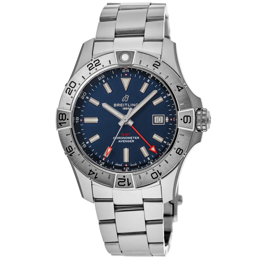 Breitling Avenger Automatic GMT 44 Синий циферблат Нержавеющая сталь Мужские часы A32320101C1A1
Breitling Avenger Automatic GMT 44 Синий циферблат Нержавеющая сталь Мужские часы A32320101C1A1