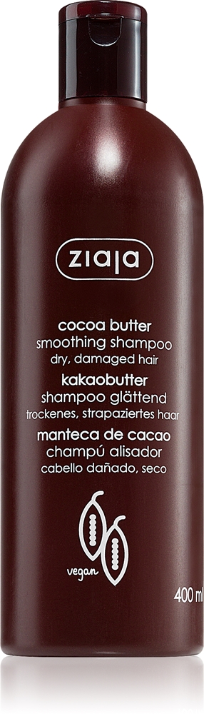 Питательный шампунь с маслом какао Ziaja, 400 мл
Питательный шампунь с маслом какао Ziaja, 400 мл