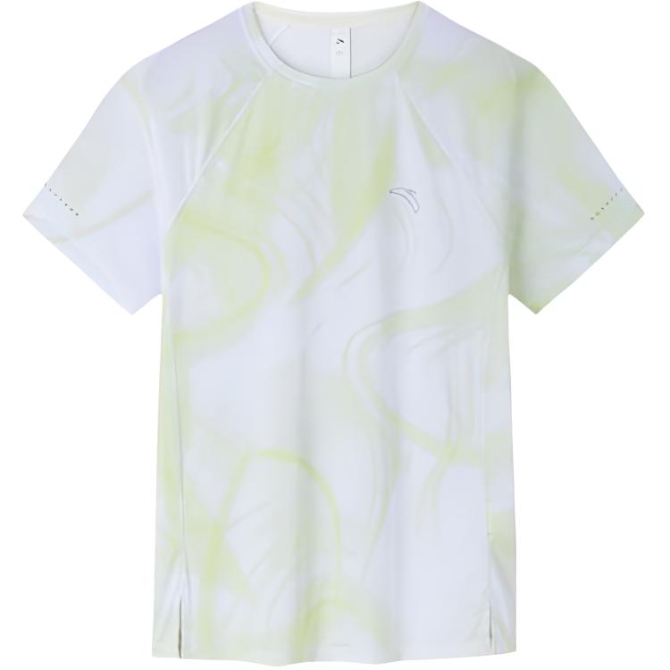 Женская футболка с напечатанным рисунком и рукавом реглан лаймового цвета Anta Running Collection
Женская футболка с напечатанным рисунком и рукавом реглан лаймового цвета Anta Running Collection