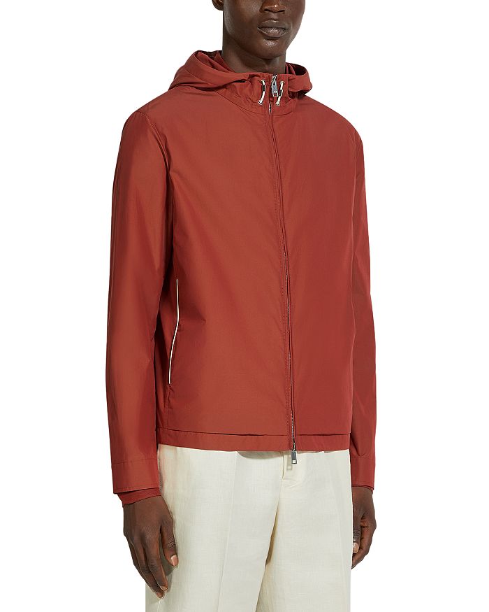 Нейлоновая и хлопковая блузон-куртка ZEGNA, красный
Нейлоновая и хлопковая блузон-куртка ZEGNA, красный