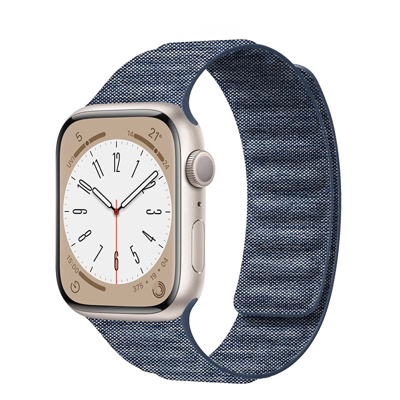 IBOANN Часы Watch Band Apple Compatibility Canvas Material, Denim Light Blue
IBOANN Часы Watch Band Apple Compatibility Canvas Material, Denim Light Blue