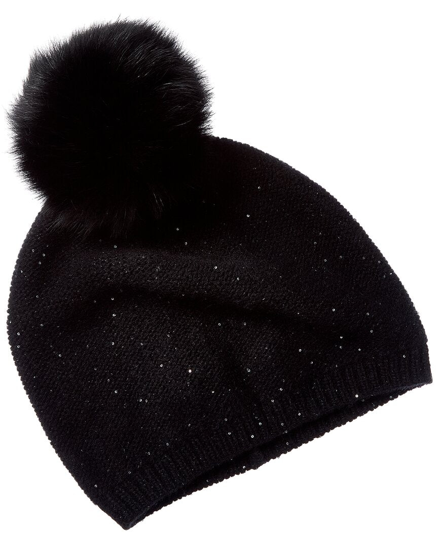 Кашемировая шапка с люрексом и сетчатым узором Sofiacashmere, черный
Кашемировая шапка с люрексом и сетчатым узором Sofiacashmere, черный