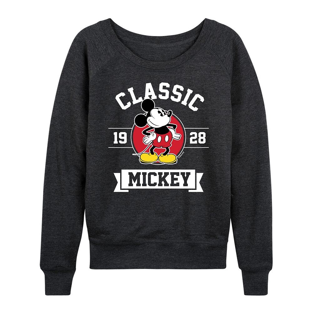 Классический женский легкий свитшот из френч-терри Disney's Mickey Mouse 1928 года, цвет Heather Charcoal
Классический женский легкий свитшот из френч-терри Disney's Mickey Mouse 1928 года, цвет Heather Charcoal