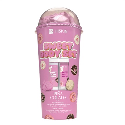 Бальзам для тела 100 мл + гель для душа 100 мл + мочалка
Бальзам для тела 100 мл + гель для душа 100 мл + мочалка