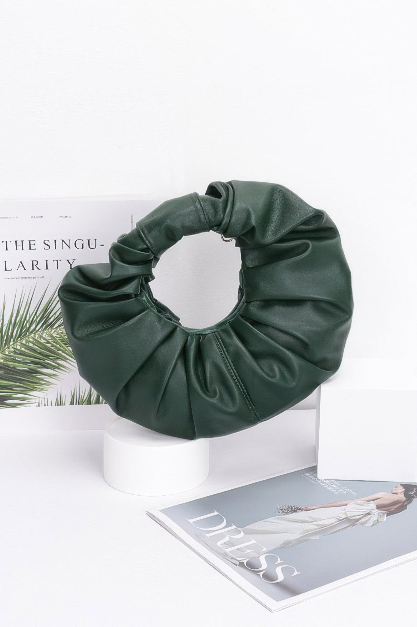 Искусственная кожа плиссированная клатч с ручкой FASHNZFAB, зеленый
Искусственная кожа плиссированная клатч с ручкой FASHNZFAB, зеленый