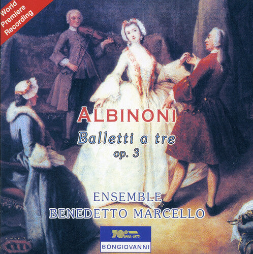 CD диск Albinoni / Ensemble Benedetto Marcello: Balleti a Tre
CD диск Albinoni / Ensemble Benedetto Marcello: Balleti a Tre