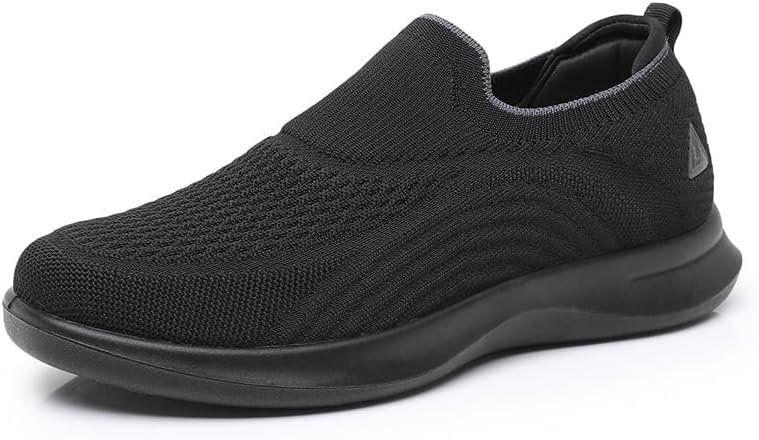 Мужские повседневные кроссовки, прочные с круглым носком, для ходьбы, легкие, без шнурков, удобные, с противоскользящей подошвой, дышащие спортивные туфли Qacksv, черный
Мужские повседневные кроссовки, прочные с круглым носком, для ходьбы, легкие, без шнурков, удобные, с противоскользящей подошвой, дышащие спортивные туфли Qacksv, черный