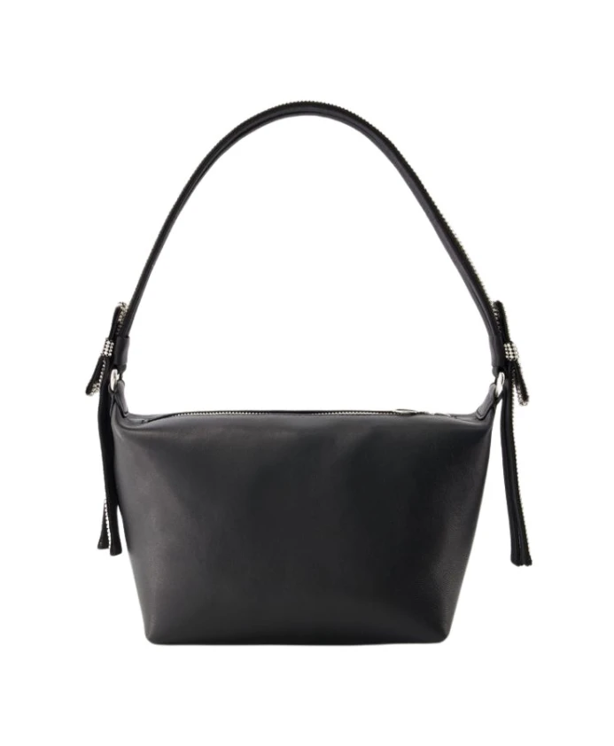 Кожаная сумка с двойным бантом Kara, черный
Кожаная сумка с двойным бантом Kara, черный