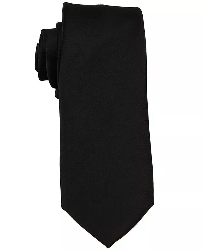 Мужской атласный однотонный галстук ConStruct, черный
Мужской атласный однотонный галстук ConStruct, черный