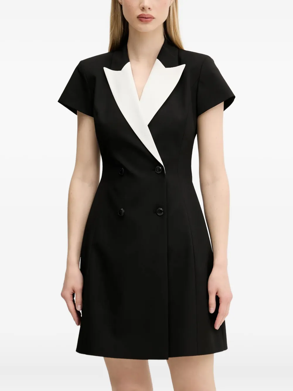 Двубортное платье мини HUGO, черный
Двубортное платье мини HUGO, черный