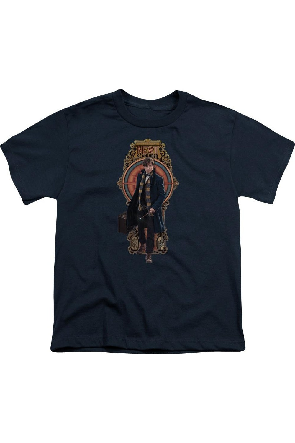 Фантастические твари: Футболка с коротким рукавом для детей Newt Scamander Gildan, темно-синий
Фантастические твари: Футболка с коротким рукавом для детей Newt Scamander Gildan, темно-синий