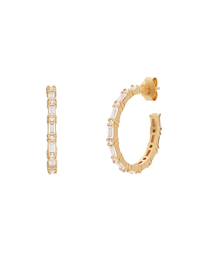 Noelani Серьги-кольца, серебро 925 пробы, родированное золотое покрытие
Noelani Серьги-кольца, серебро 925 пробы, родированное золотое покрытие