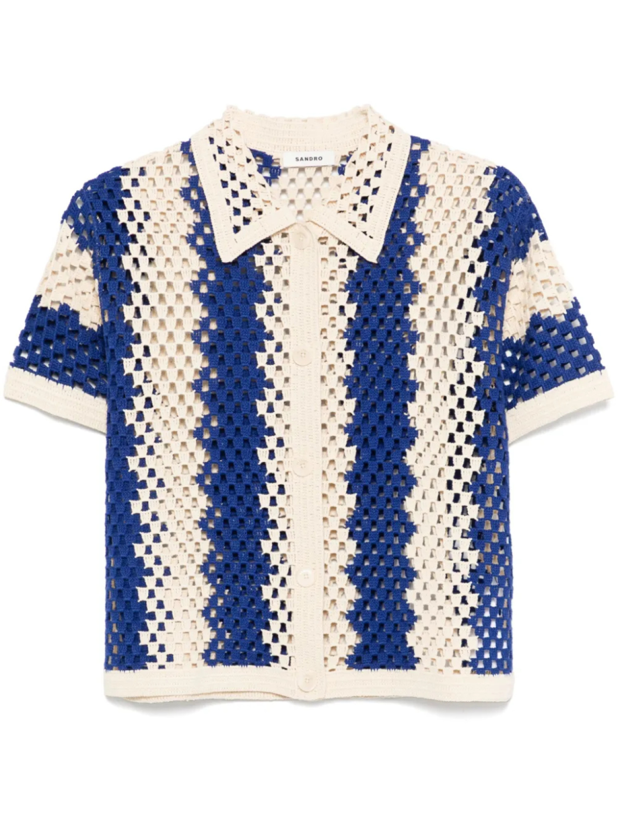 Трикотажная рубашка SANDRO, нейтральный
Трикотажная рубашка SANDRO, нейтральный