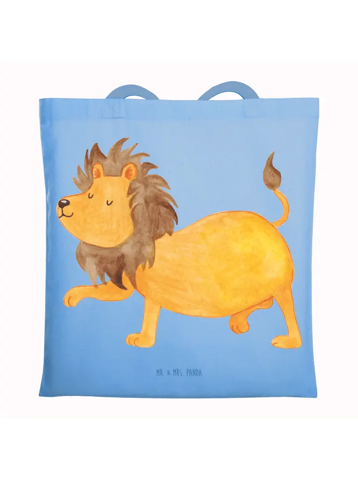 Сумка для переноски Mr & Mrs Panda Sternzeichen Löwe ohne Spruch, небесно-синий
Сумка для переноски Mr & Mrs Panda Sternzeichen Löwe ohne Spruch, небесно-синий