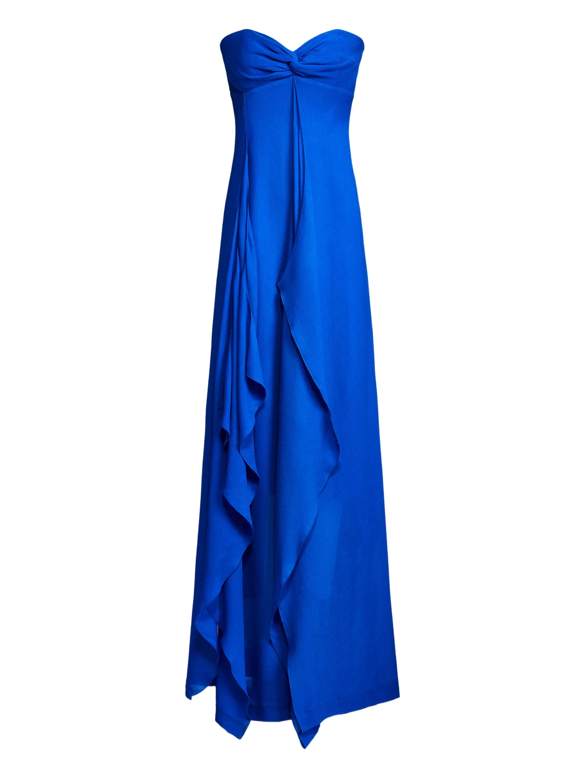 Платье макси с оборками Ralph Lauren Collection, синий
Платье макси с оборками Ralph Lauren Collection, синий