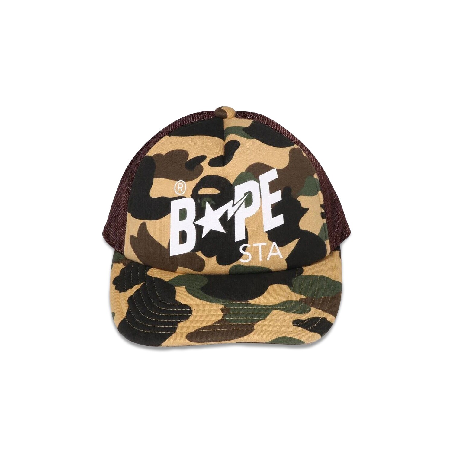 Кепка BAPE 1st Camo Sta, Желтая
Кепка BAPE 1st Camo Sta, Желтая