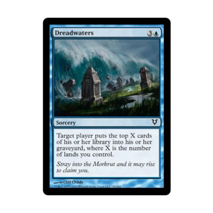 CCG Дредуотерс (C) (Фольга), MTG - Avacyn Restored
CCG Дредуотерс (C) (Фольга), MTG - Avacyn Restored