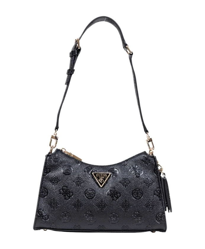 Мягкая наплечная сумка с застежкой-молнией сверху. Guess, черный
Мягкая наплечная сумка с застежкой-молнией сверху. Guess, черный