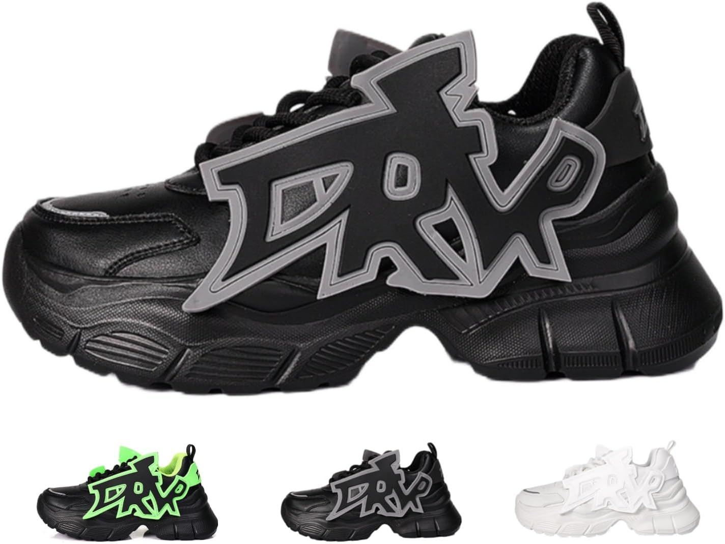 Мужские массивные модные кроссовки MACEFIL Y2K на платформе, модные кроссовки в стиле «папа», противоскользящие, удобные, повседневные обувь, черный
Мужские массивные модные кроссовки MACEFIL Y2K на платформе, модные кроссовки в стиле «папа», противоскользящие, удобные, повседневные обувь, черный