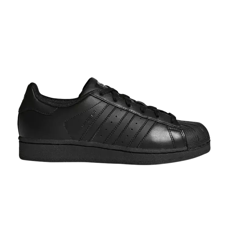 Кроссовки Adidas Superstar Foundation J 'Triple Black', черный
Кроссовки Adidas Superstar Foundation J 'Triple Black', черный
