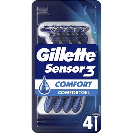 Мужская одноразовая бритва Sensor3 Comfort, Gillette
Мужская одноразовая бритва Sensor3 Comfort, Gillette
