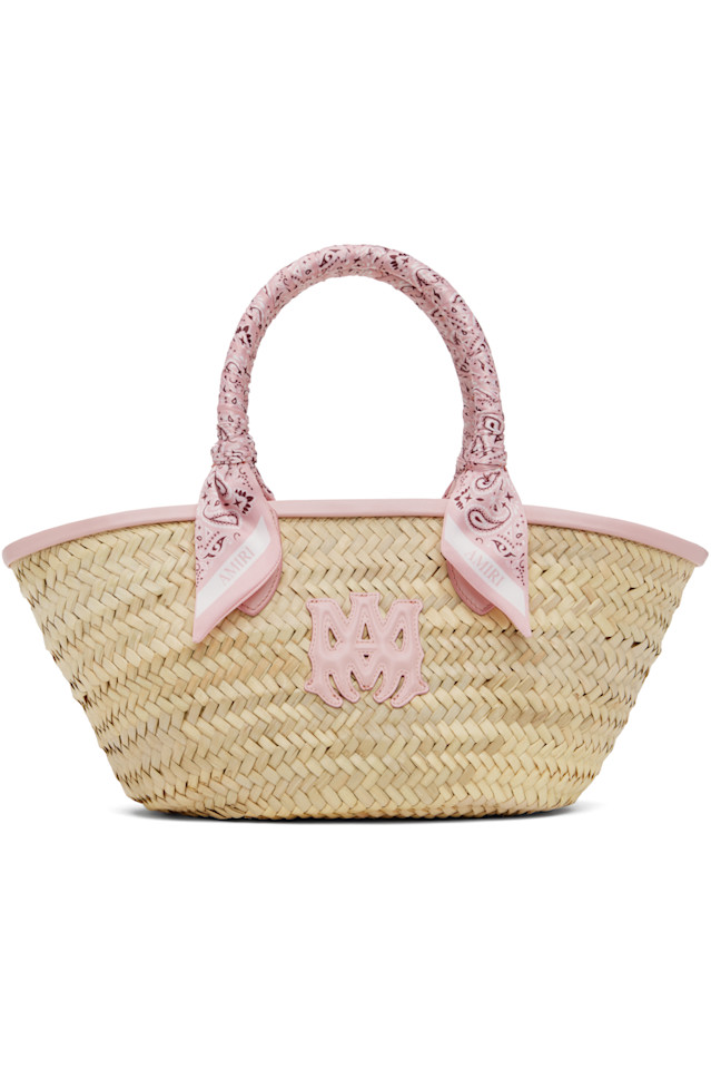 Микро-сумка из рафии Amiri, розовый
Микро-сумка из рафии Amiri, розовый