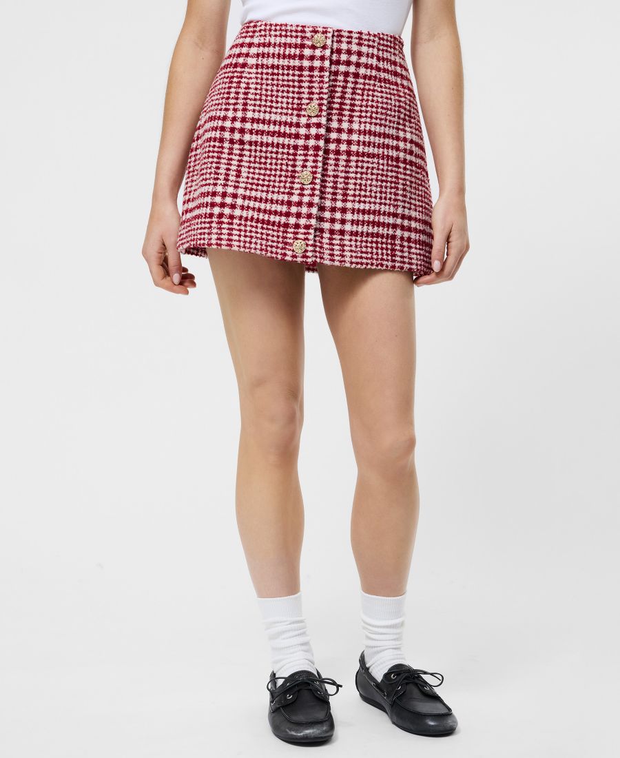 Женская клетчатая мини-юбка А-силуэта French Connection, 62-Scarlet Multi
Женская клетчатая мини-юбка А-силуэта French Connection, 62-Scarlet Multi