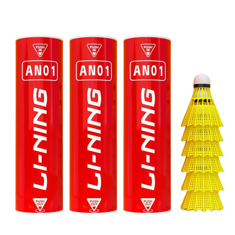 Воланчик AN01 Nylon 6 шт тренировочные, соревновательные воланчики LINING
Воланчик AN01 Nylon 6 шт тренировочные, соревновательные воланчики LINING