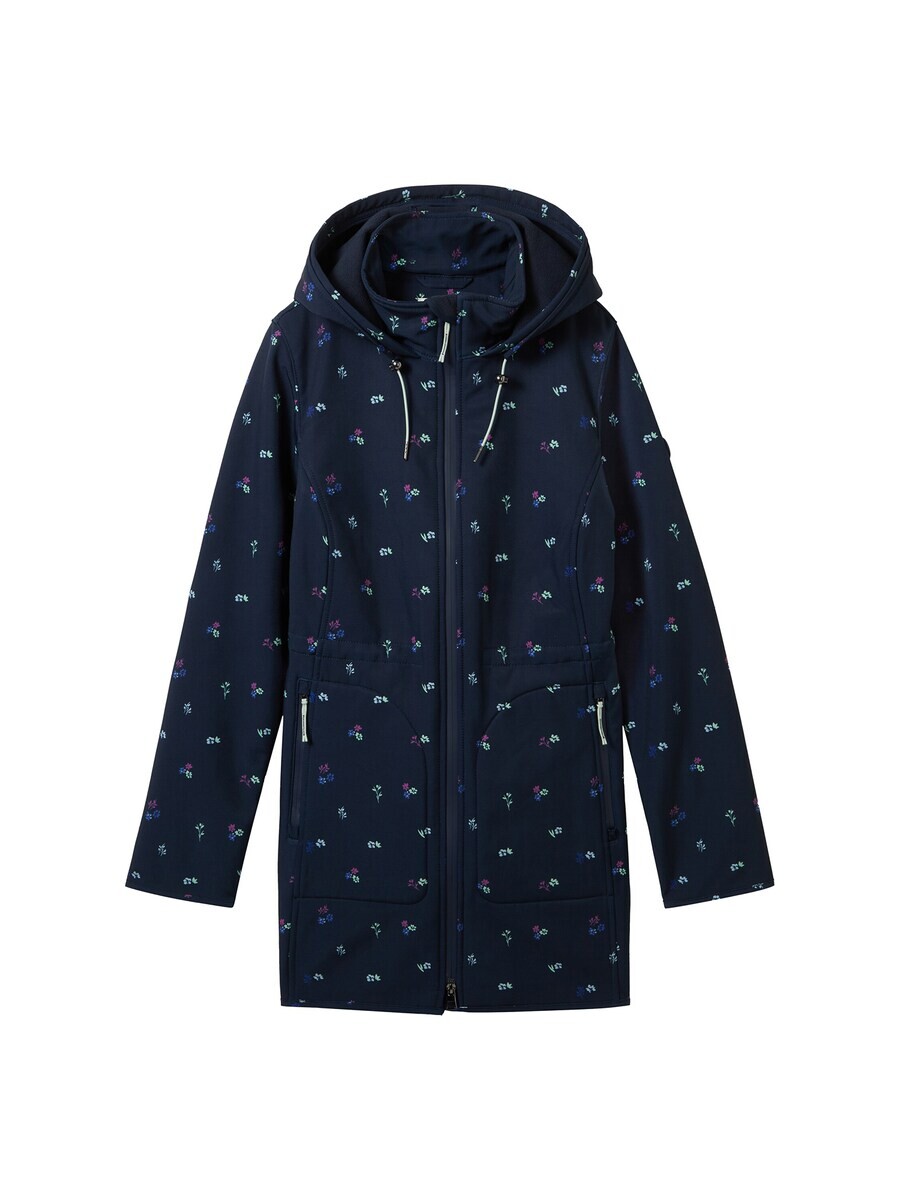 Парка TOM TAILOR Between-Seasons Parka, темно-синий/светло-синий 
Парка TOM TAILOR Between-Seasons Parka, темно-синий/светло-синий