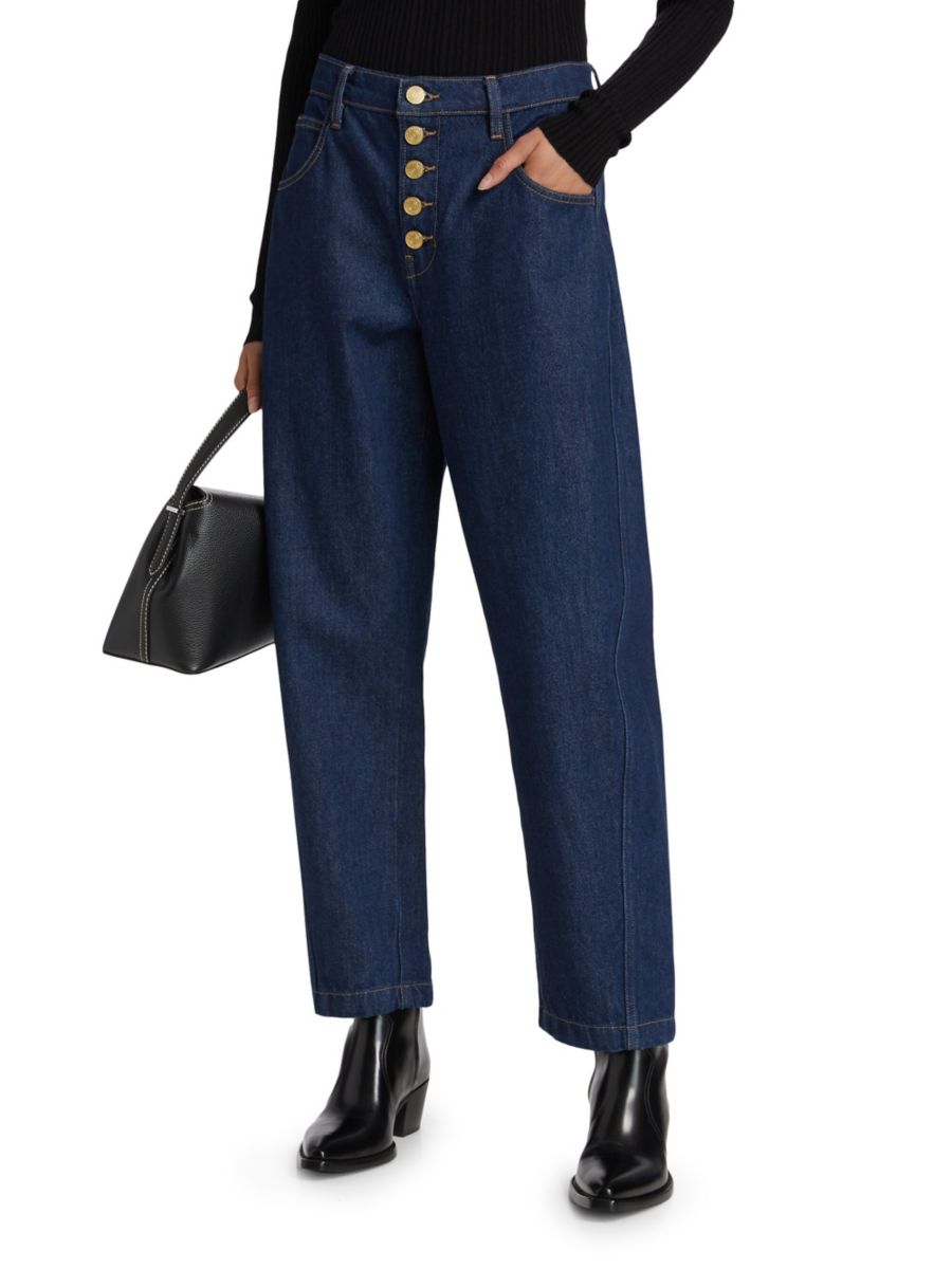 Укороченные джинсы-баллоны Frame, цвет Rinse
Укороченные джинсы-баллоны Frame, цвет Rinse