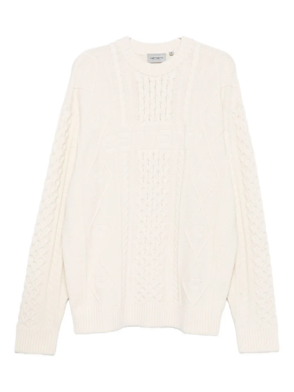 Вязаный свитер с круглым вырезом CARHARTT WIP, белый
Вязаный свитер с круглым вырезом CARHARTT WIP, белый