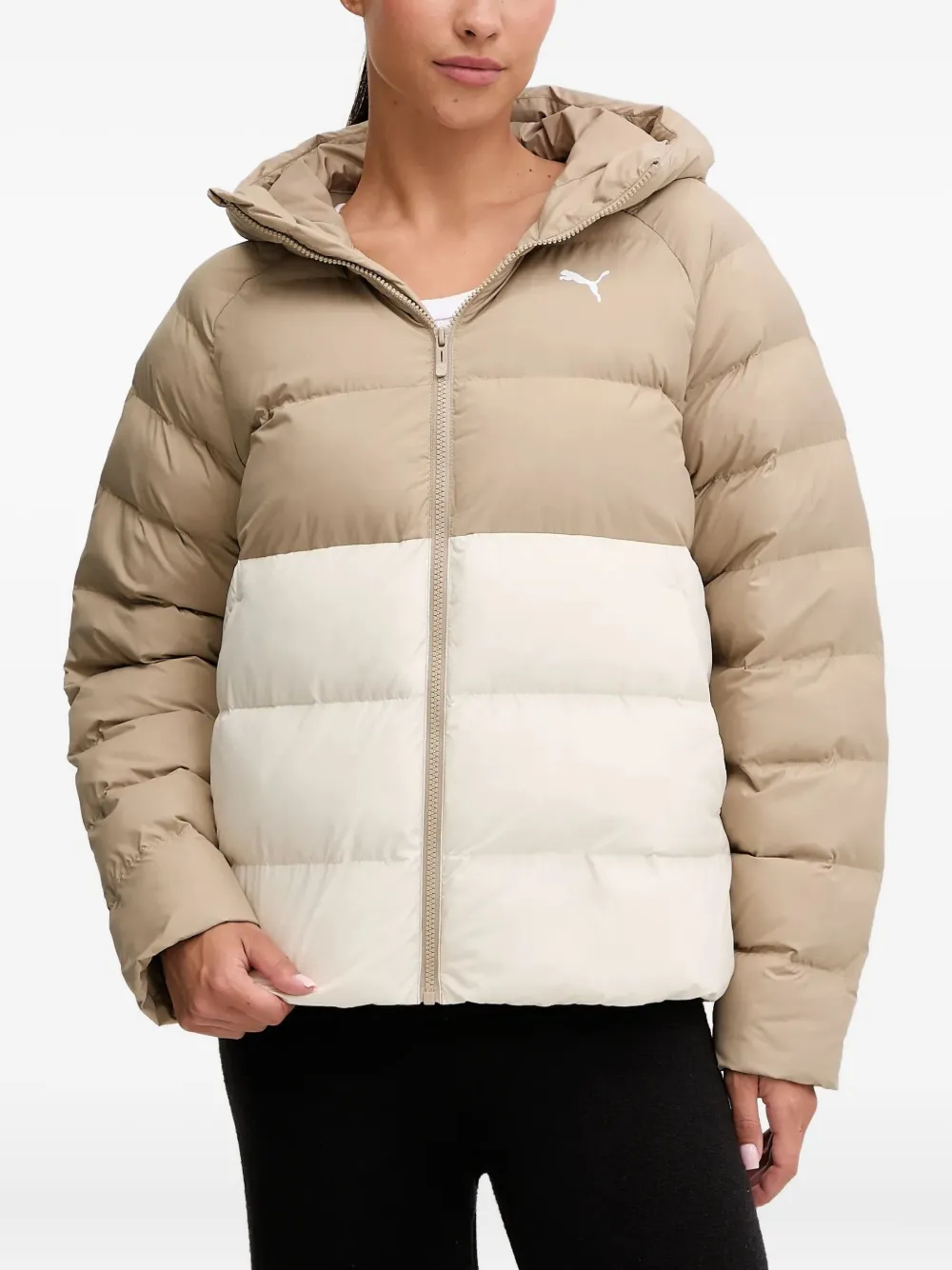 Куртка с капюшоном и цветными блоками Puma, светло-коричневый
Куртка с капюшоном и цветными блоками Puma, светло-коричневый