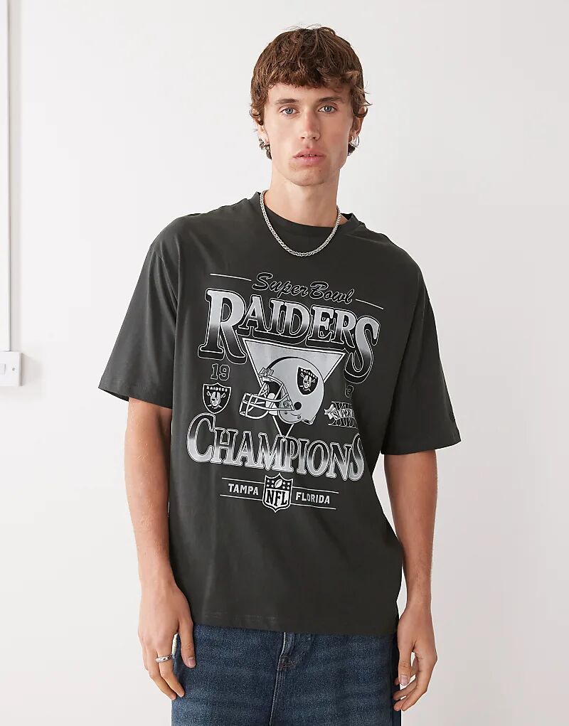 Футболка New Era Las Vegas Raiders большого размера серого цвета
Футболка New Era Las Vegas Raiders большого размера серого цвета