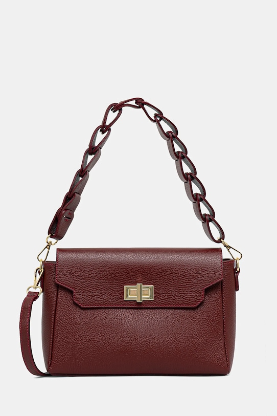 Кожаная сумка Answear.Lab, бордовый
Кожаная сумка Answear.Lab, бордовый