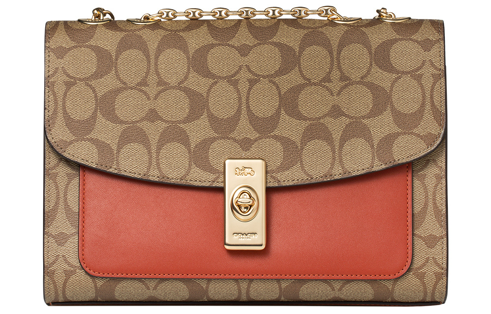 COACH Сумка холщовая с кожаными вставками
COACH Сумка холщовая с кожаными вставками