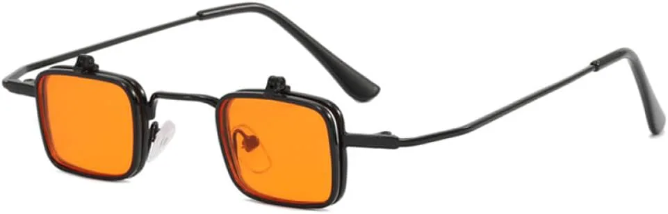 Ретро-панк солнцезащитные очки для мужчин, маленькие, с прозрачными линзами, как у океанских, для женщин, солнцезащитные очки UV400 LANGSER, Black Orange
Ретро-панк солнцезащитные очки для мужчин, маленькие, с прозрачными линзами, как у океанских, для женщин, солнцезащитные очки UV400 LANGSER, Black Orange