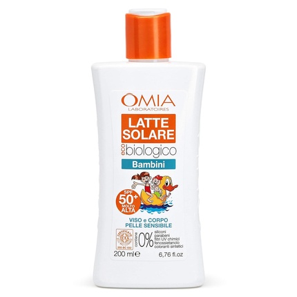 Детский солнцезащитный крем Organic Sun Milk for Children Face and Body SPF 50+ High Protection 200ml
Детский солнцезащитный крем Organic Sun Milk for Children Face and Body SPF 50+ High Protection 200ml